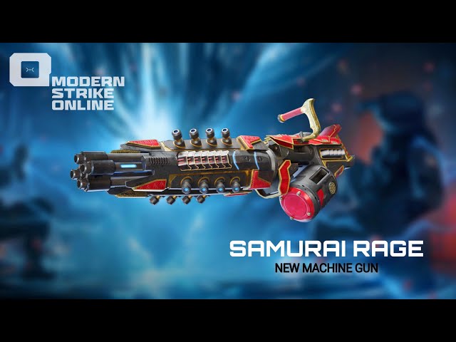 NEW SEASON MACHINE GUN: Samurai Rage! ✨