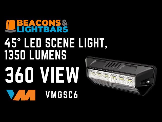 VAN MASTER VMGSC6 WORK LIGHT 360 VIEW - BEACONS AND LIGHTBARS