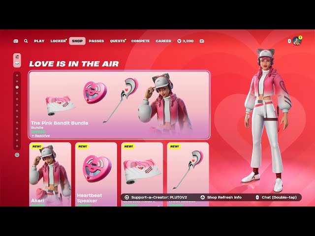 NEW PINK BANDIT BUNDLE BRINGS THE AKARI SKIN! Fortnite Item Shop Today [February 12th, 2025]