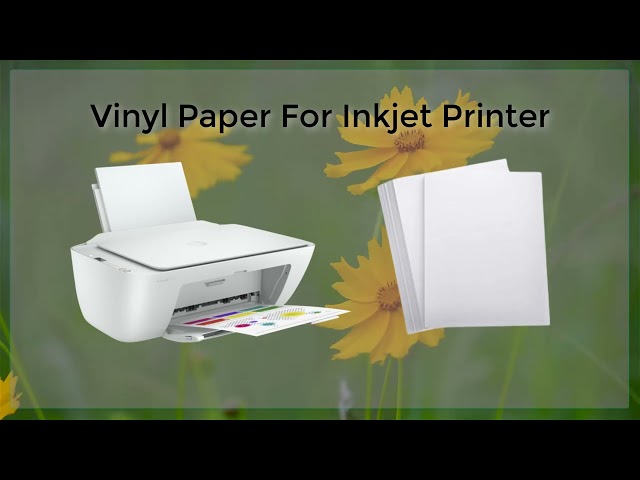 Vinyl Paper For Inkjet Printer