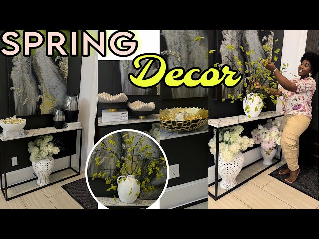 NEW*2024 ENTRYWAY DECORATING IDEAS | EARLY SPRING HOME DECOR FINDS