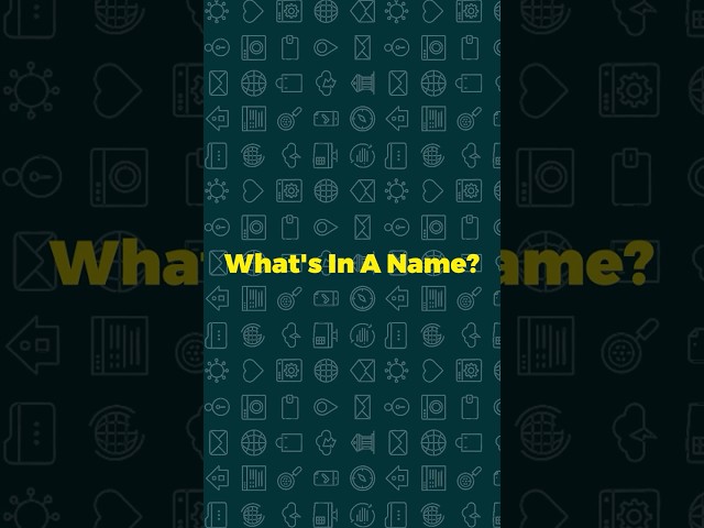 Why Name Theory Matters