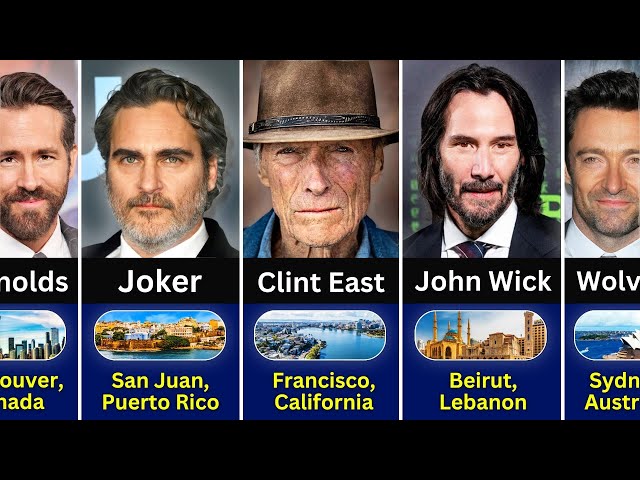 Actors' Birthplaces You Won't Believe | Famous Hollywood Celebrities