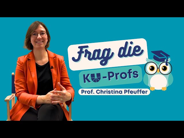 Eye-Tracking - Frag die KU-Profs mit Prof. Christina Pfeuffer