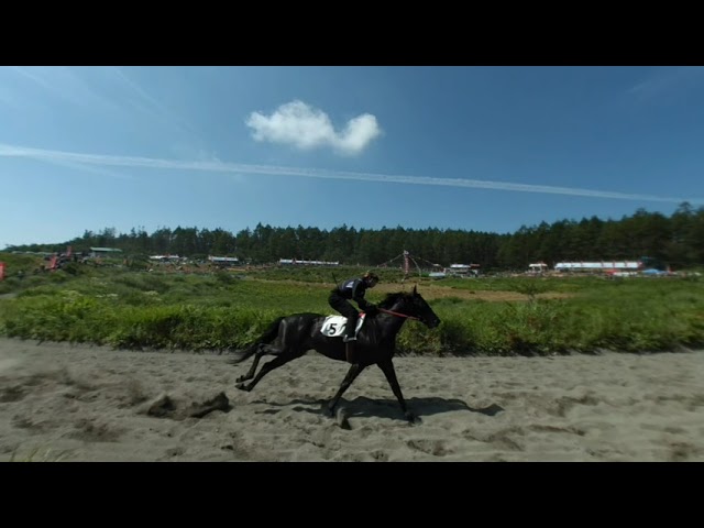 【VR180】高ボッチ高原草競馬2018