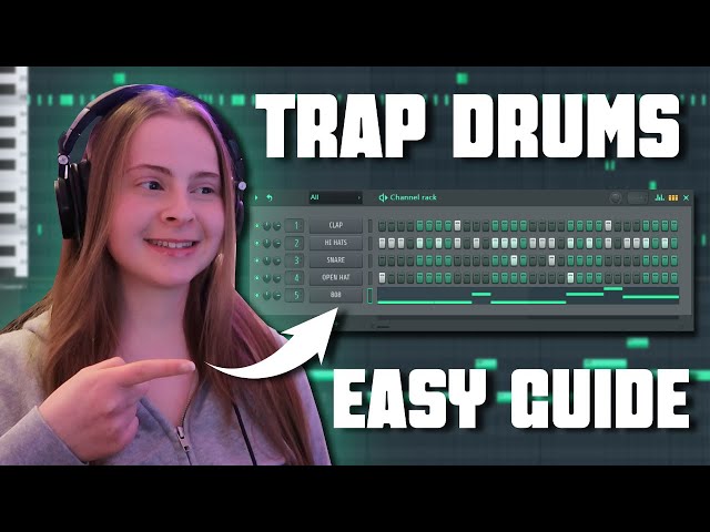 The SIMPLE Method For FIRE TRAP DRUMS (FL Studio Tutorial)