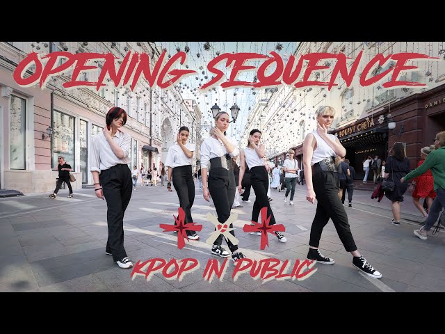 [K-POP IN PUBLIC | ONE TAKE]  TXT 투모로우바이투게더 - OPENING SEQUENCE | DANCE COVER by SPICE from RUSSIA