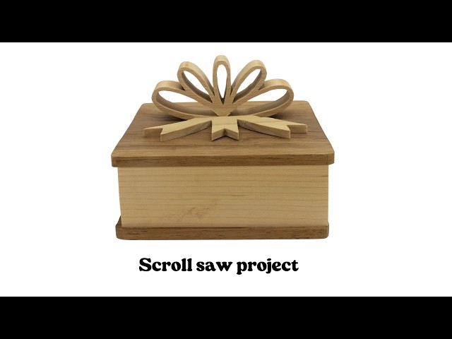 Build Your Dream Wooden Keepsake Box with a STUNNING Bow!