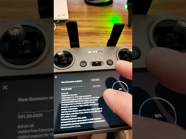 DJI Air 3S Firmware Update V01.00.0300