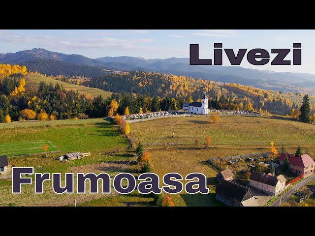 Tablou de toamna intr-un sat sasesc/Biserica din Livezi/Harghita