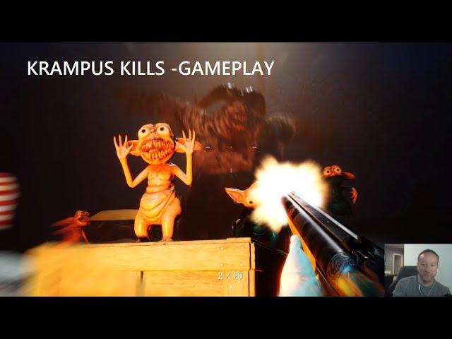 Krampus Kills Gameplay