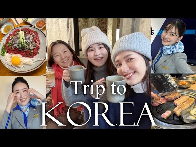 【韓国Vlog】韓国CAが伝授する最高のソウル旅！おすすめグルメ、カフェ、コスメを全紹介！