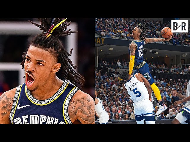 16 Times Ja Morant Showed He's One of the Best In-Game Dunkers Ever