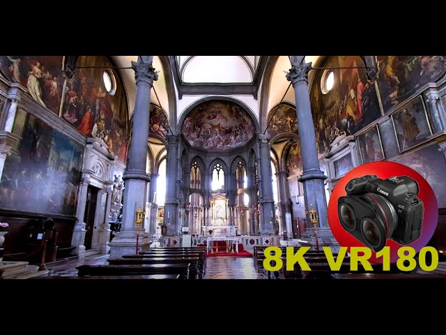 VENICE HIDDEN GEM Church of San Zaccaria ITALY 8K 4K VR180 3D (Travel Videos ASMR Music)