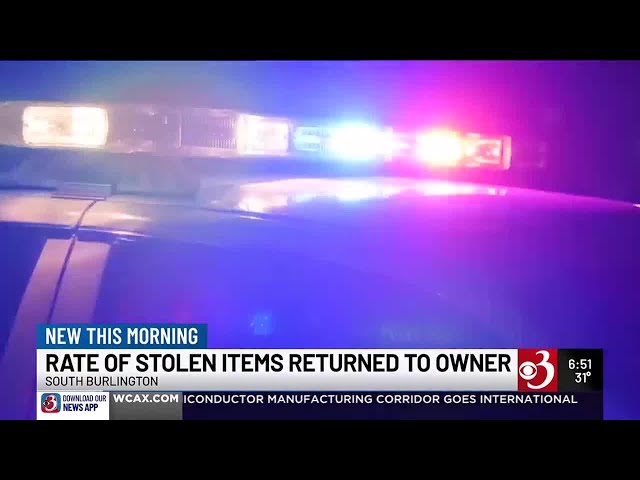 Victim of theft? The odds of getting your stuff back