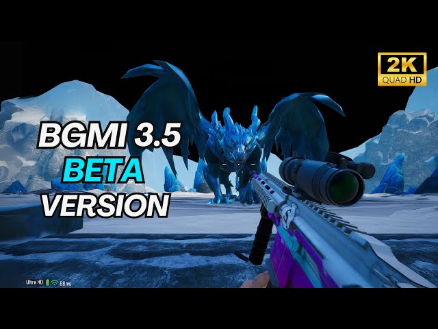 PUBG Mobile BGMI 3.5  Icemire Frontier | Beta Version | Complete Walkthrough | Ultra HDR | 120 FPS |