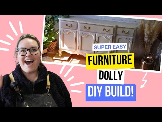 Easy to Build Furniture Dollies | Beginner-Friendly DIY