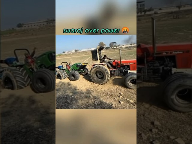 Swaraj ne Sumit Bhai ke Tractor ko nikal diya 🤯 #स्वराज855tractor #farming #viralvideo