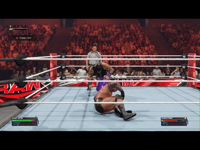 DAMIEN PRIEST VS RANDY ORTON