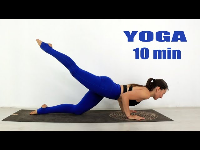 YOGA en 10 minutos | Yoga vinyasa con MALOVAELENA