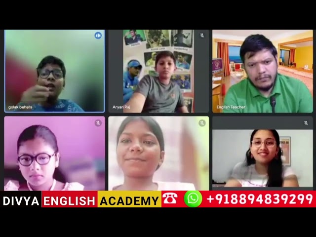 Online English Conversation Classes #onlinespokenclasses