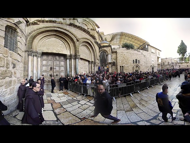 Holy Friday   Opening of the Holy Sepulcher's door