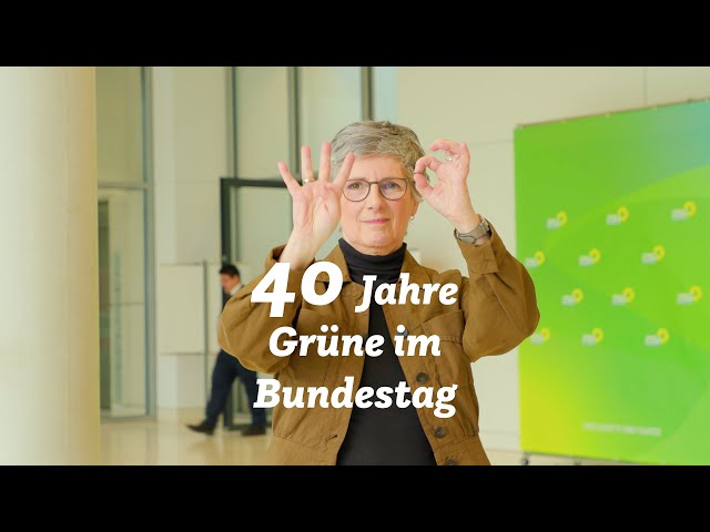 40 Jahre Grüne im Bundestag