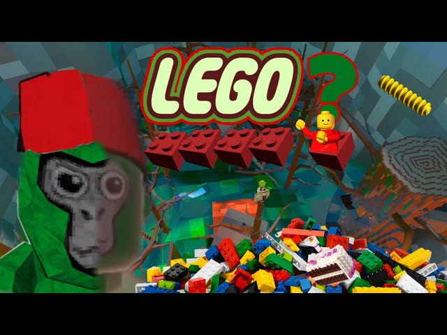 I played Gorilla tag but LEGO? (Brick Tag)