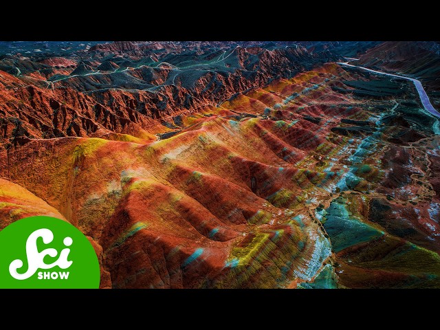 Why Do China's Rainbow Mountains Look Like That?