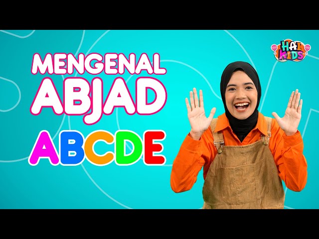 Mengenal Huruf Abjad - ABCDE untuk Balita dengan lagu lagu interaktif