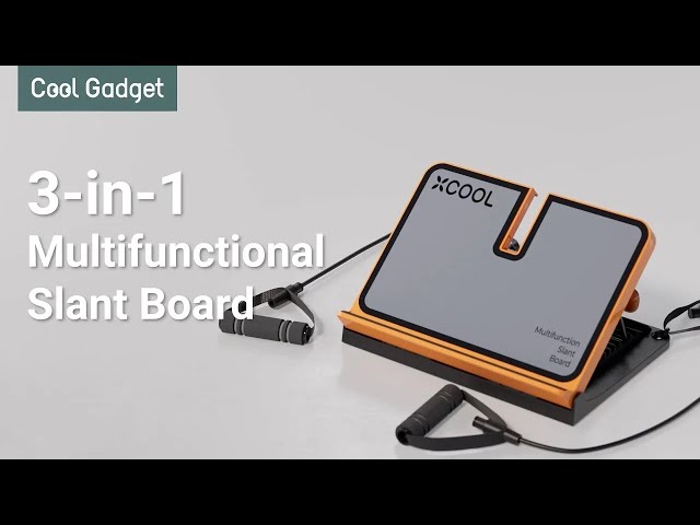 xCool 3 in 1 Multifunctional Slant Board for Calf Stretching & Physical Therapy & Knee Pain