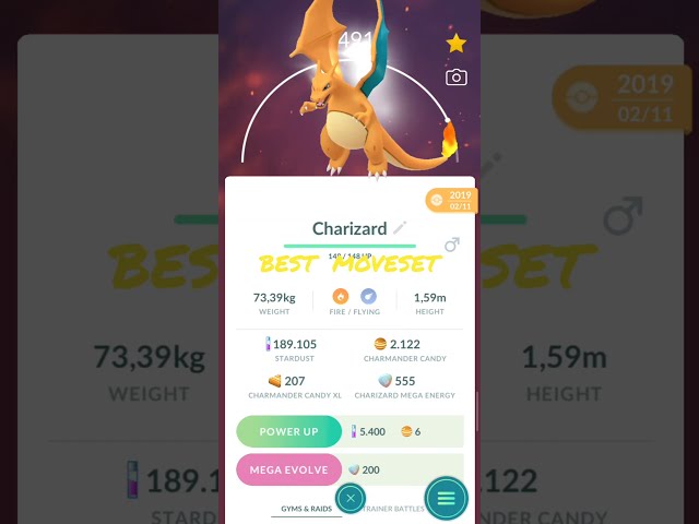 Charizard best moveset in Pokemon GO ! Trainer Ari #pokemongo #pokemon #charizard