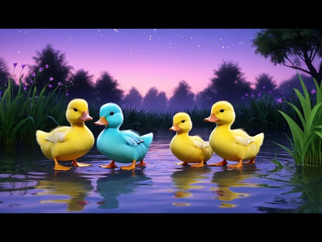 Five Little Ducks | Fun Counting Song for Kids | Nursery Rhymes & Kids Songs