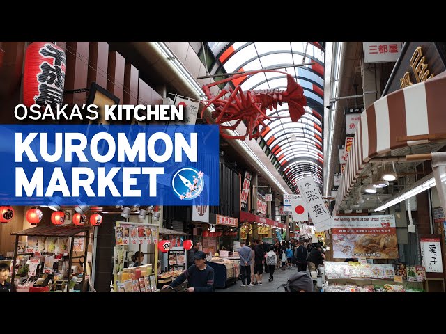 Kuromon Market STREET FOOD Tour | Osaka's Kitchen