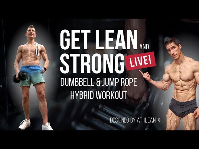 Stronger & Leaner in 30 Minutes ⚡ Total Body Dumbbell & Cardio Workout