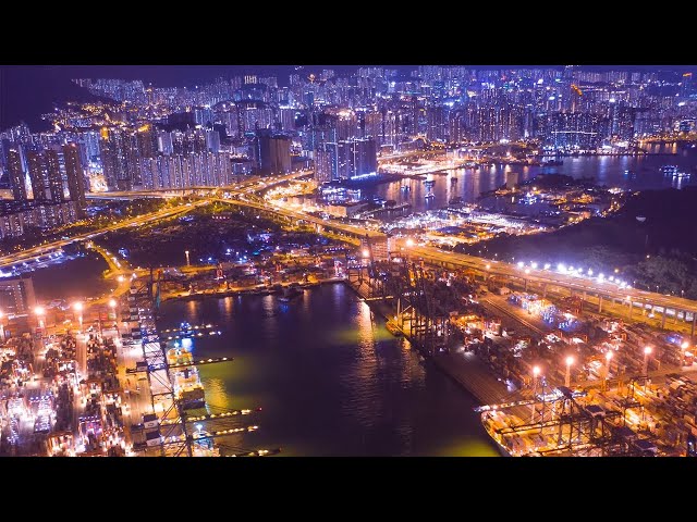 Most Beautiful City In The World At Night , Relaxing Music