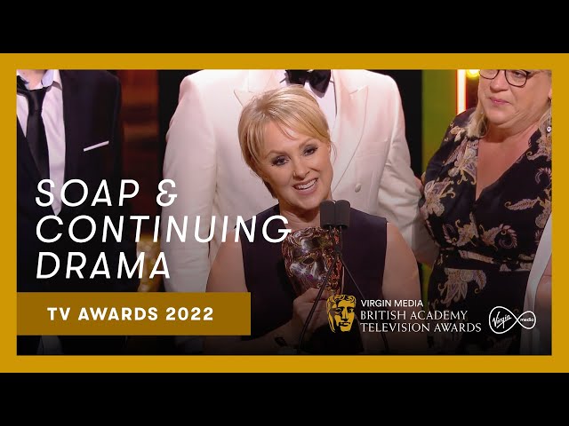 Coronation Street bring home the Soap award | Virgin Media BAFTA TV Awards 2022