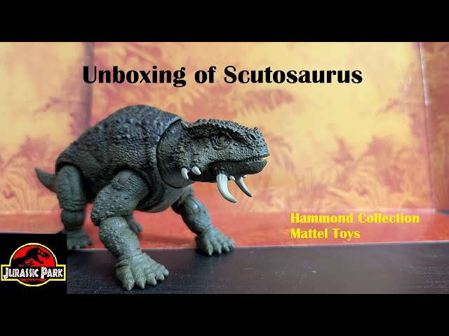 Unboxing the Scutosaurus | Hammond Collection