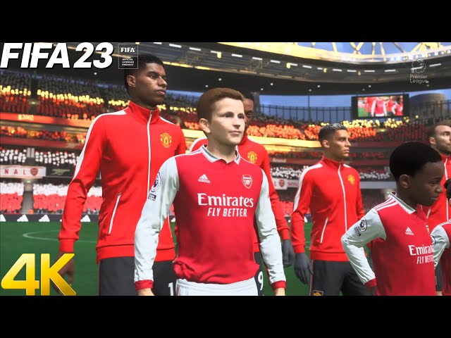 [4K60 HDR] PS5 | Arsenal vs Manchester United at Emirates Stadium | FIFA 23