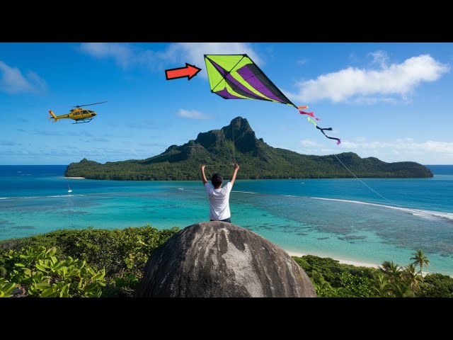 Flying The World's Biggest Kite | सबसे बड़ी पतंग 🪁🪁🪁