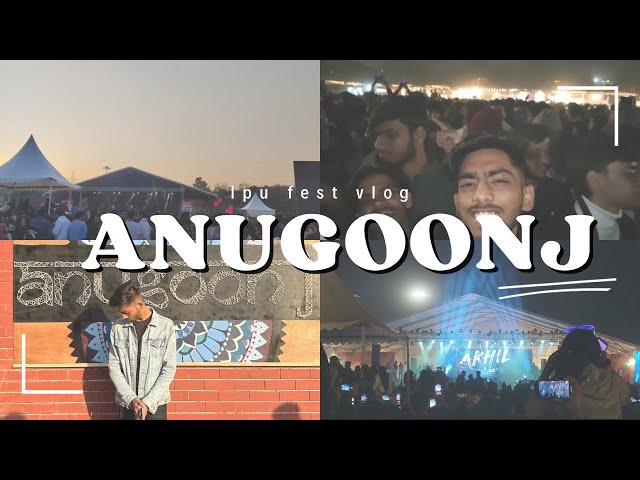 College fest || Anugoonj || day1