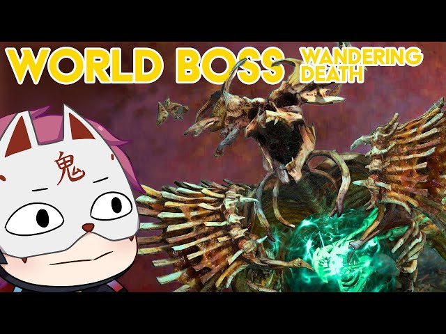 KILLING WANDERING DEATH WORLD BOSS - Diablo 4