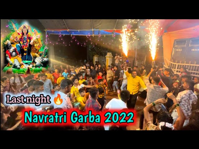 Gharba special ||  Navratri ustav 2022 Mothe Bhingar 🔥💃 || Last Night