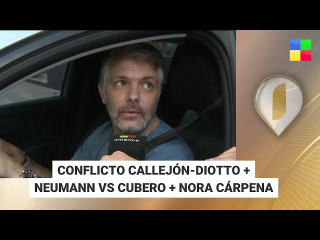 Conflicto Callejón-Diotto + Neumann vs Cubero + Nora Cárpena #Intrusos Programa completo (13/02/25)