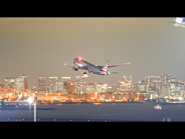 20 MINUTES IN AMAZING NIGHT PLANE SPOTTING at Haneda Airport [HND/RJTT]