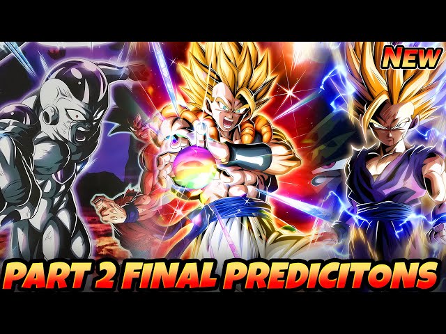 PART 2 LR REVEALS TOMROROW!! Category Lead & Type Predictions 10th Anniversary | DBZ Dokkan Battle