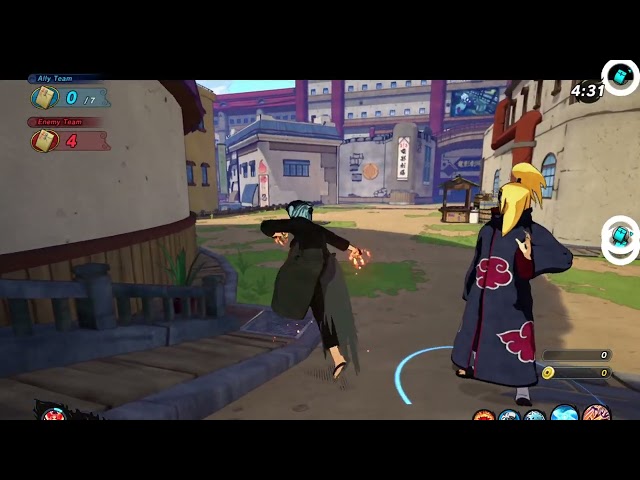 naruto shinobi striker ss Unleash weapon burning sun