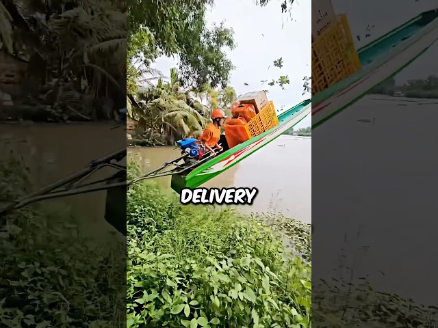 Delivery using a Boat 🚤