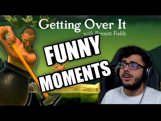 CRAZY INDIAN PLAYS GETTING OVER IT||GETTING OVER IT FUNNY MOMENTS