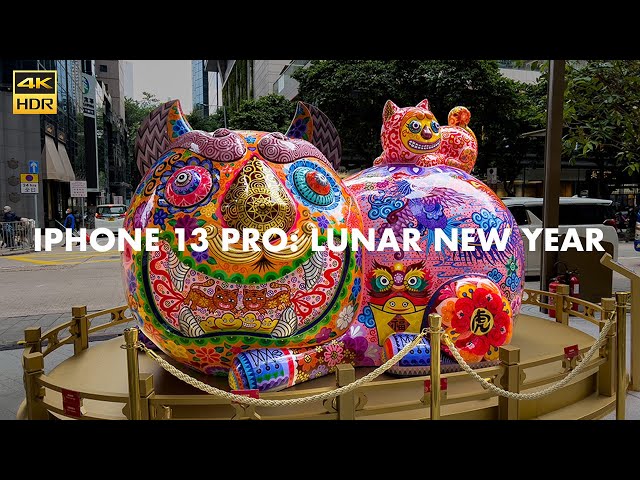 Lunar New Year HK 2022 | iPhone 13 Pro Cinematic 4K | HDR | Dolby Vision